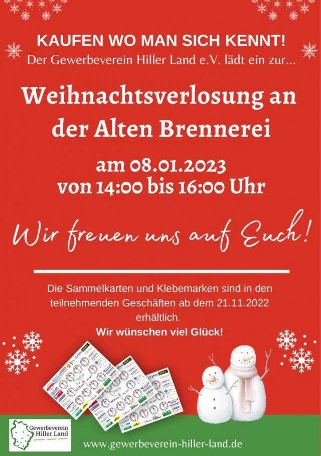 Weihnachtsverlosung2022